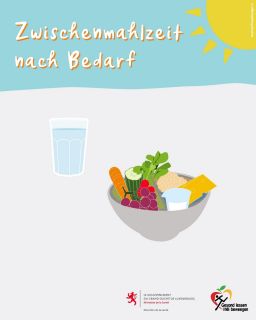 Zwischenmahlzeit nach Bedarf
